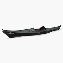 Side view of the Oru Kayak Bay model in black.