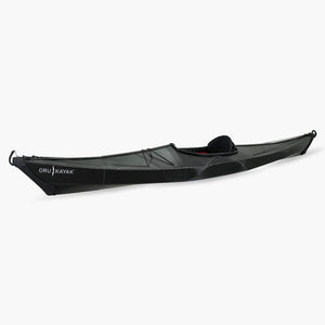 Side view of the Oru Kayak Bay model in black.